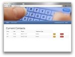 Digits: A database of contacts
